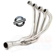 Suzuki Bandit GSF600 Stainless Exhaust Manifold Headers Downpipes 1995 - 2004
