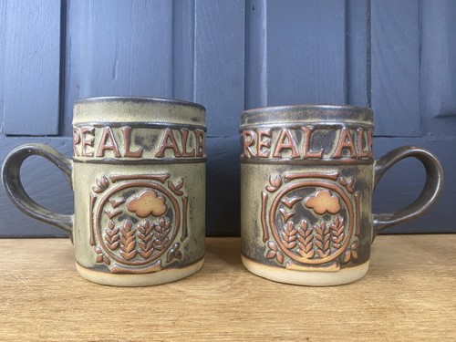 Tremar real ale mugs - tremar, x2
