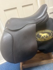Black Country Working Hunter 17” Brown Leather Saddle Ex Demo Condition