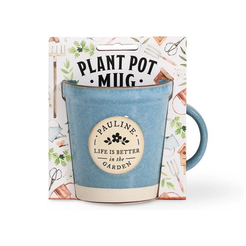 Plant pot inspired - mug, gift
