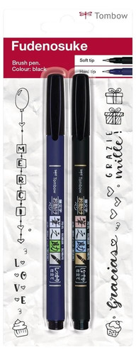 Tombow brush pen fudenosuke - -,