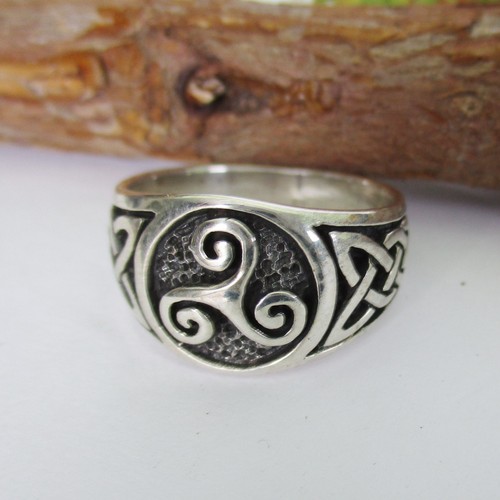 Triskele ring silver 925 - triskele,