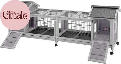 Rabbit hutch bunny cage - rabbit,