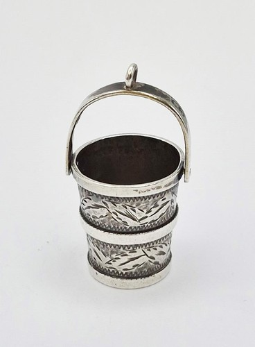 Victorian sterling silver - silver, pail