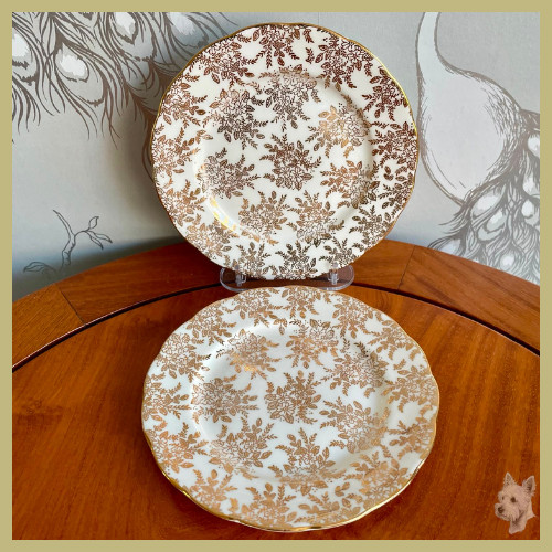 Vintage pair royal vale - vale, bone
