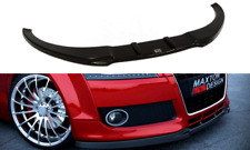 For Audi TT Mk2 Front Diffuser Splitter Maxton Design Gloss Black Abs