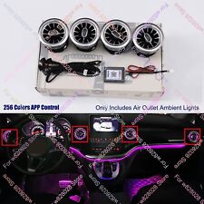 256 Colors APP Control Air Vent LED Ambient Light For Mercedes Benz V Class W447