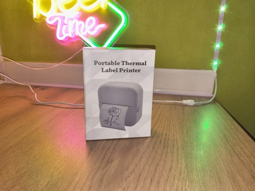 Portable thermal label printer - portable,