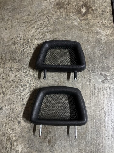 Old fishnet headrests vintage - headrests,
