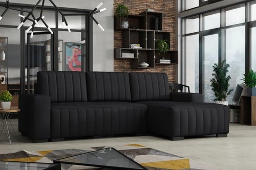 Corner sofa bed hugo with - hugo,
