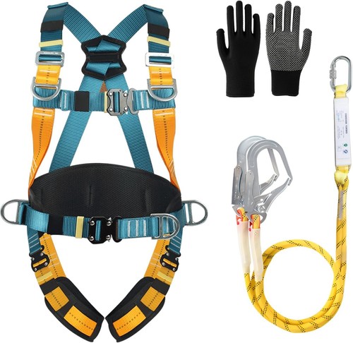 Safety harness kit with - safety,
