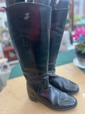 Vintage Leather Riding Boots Size 5
