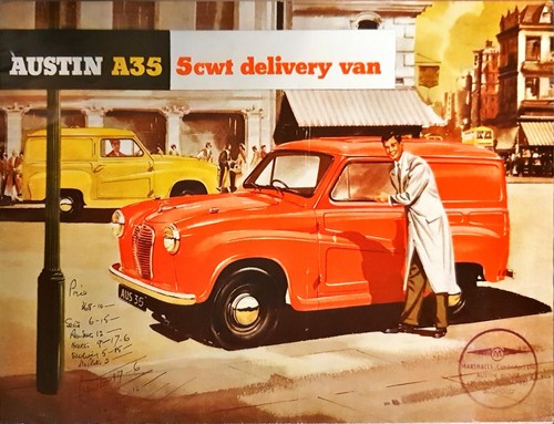 Austin a35 5cwt delivery - austin,