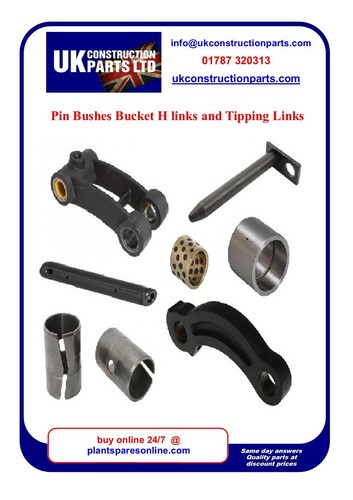 Mini digger pins bushes - digger, pins,
