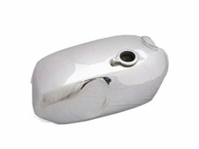 For Norton Commando Roadster Alloy Aluminium Polished Petrol Fuel Gas Tank S2u