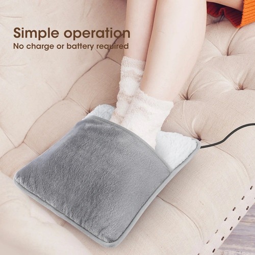 Winter electric foot warmer - foot,