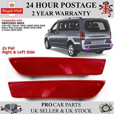 2X Red Lens Rear Bumper