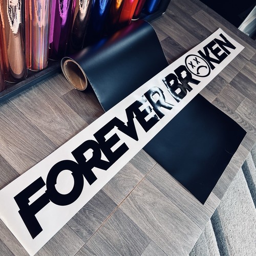 Forever broken sunstrip - broken, matte