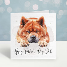 Chow Chow Dog  Card - Mother's