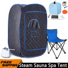 Portable Steam Sauna Spa Room Full Body Slimming Detox Therapy Tent Indoor Chair