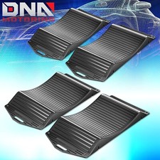For Flat Spot & Tire High Visible Portable HDPE Plastic Tire Saver Ramps 4Pcs