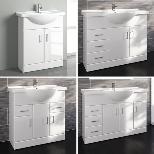 Bathroom vanity units - bathroom, with
