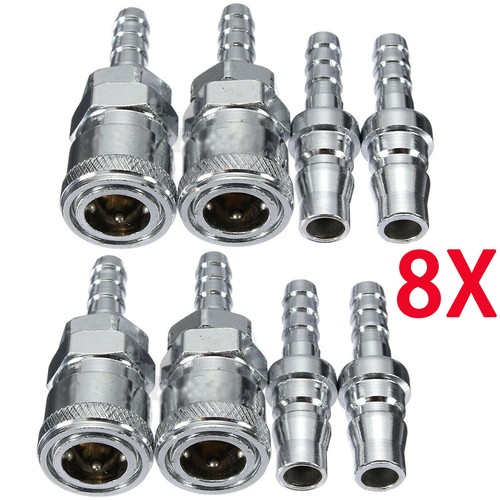8pcs male female 8mm - male&female, gas