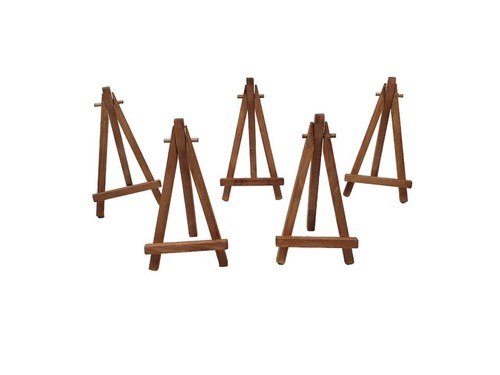 Mini wooden easel 15cm - wooden,