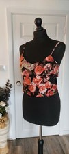 Vera & Lucy size 10 floral bra