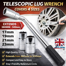 Extendable Wheel Brace Wrench