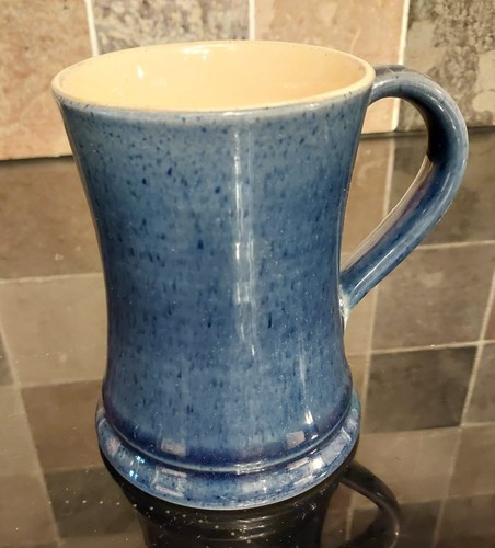 Blue denby stoneware tankard - blue,
