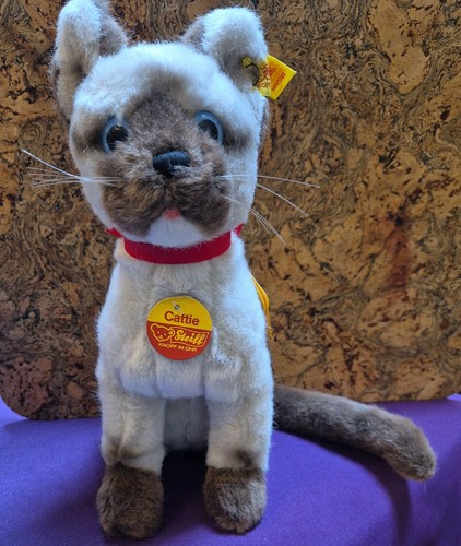 Vintage steiff cattie siamese - vintage,