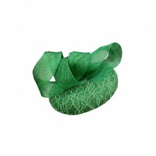 Round Pillbox Bow Sinamay