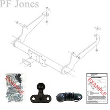 Tow-Trust Towbar for Peugeot Expert Van 2007-2016 - Flange Tow Bar