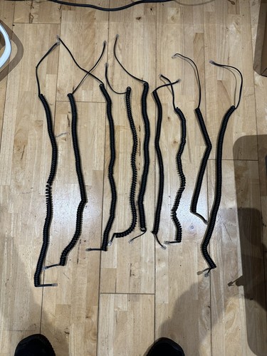 Telephone handset curly cord - curly,