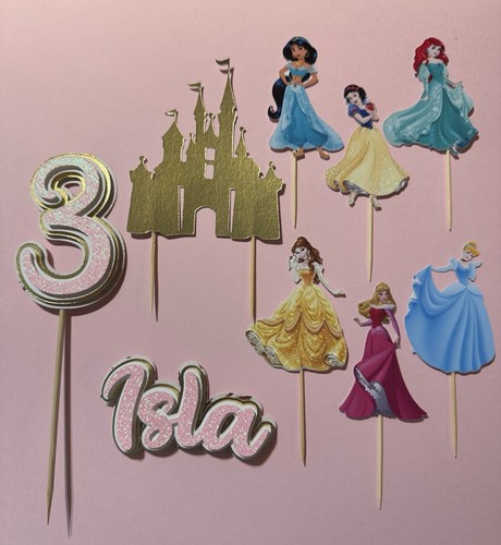 Personalised princess cake - personalised,