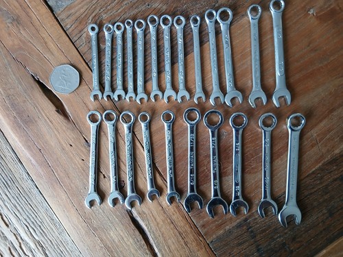Small spanner job lot - spanner, of