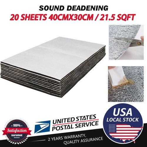 Sound deadener heat shield - heat,
