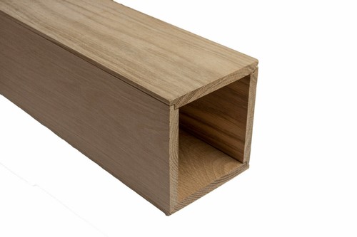 Stair newel post cladding - newel,