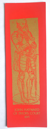 Ledbury bookmark medieval - bookmark,