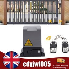 1200KG Sliding Electric Gate Door Opener Automatic Motor with 2 Remote Control