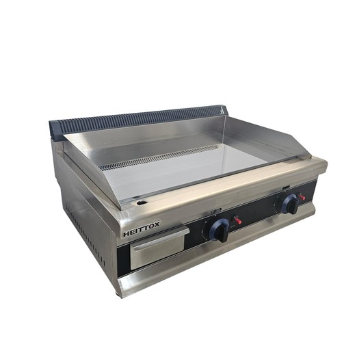 Griddle 80cm smooth chrome - 80cm,