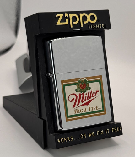 Genuine zippo lighter - zippo, miller
