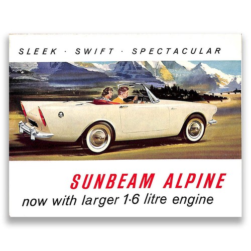 Sunbeam alpine series - 2, car