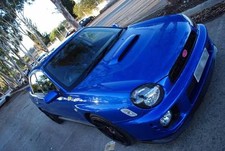 Fits SUBARU Impreza Bugeye. STi WRX  Front bumper Lip Spoiler 01-02 PU. HT Autos