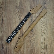 Telecaster Guitar Neck Roasted Maple Rosewood Tele Unfinished Paddle Headstock