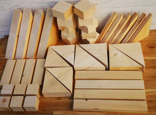 Job lot chunky eco pine - job,