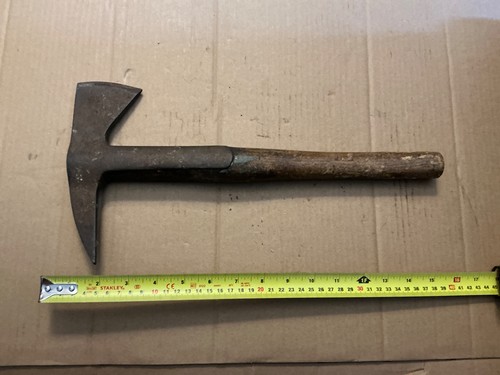 Vintage firemans hatchet axe - vintage,