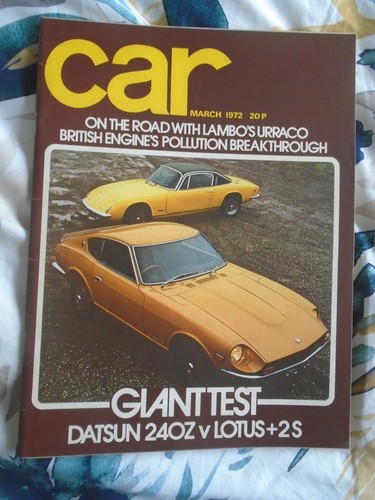 Car mar 1972 - datsun, vs