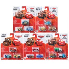 Mattel Disney Pixar Cars Hot Rod Racers Mini Die-cast Vehicle 3-Pack Official